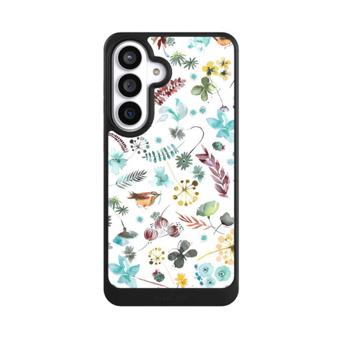 Samsung Galaxy S26+ NIVOcore Botanischer Schmetterling Natur Blau