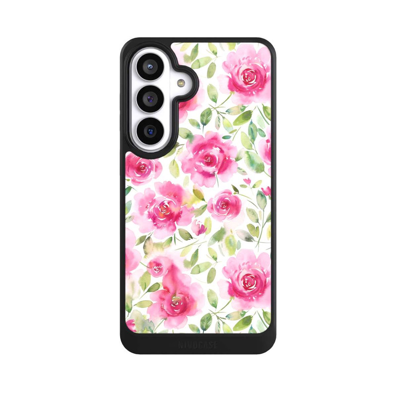 Galaxy S26+ NIVOcore Aquarell Frische Rosen