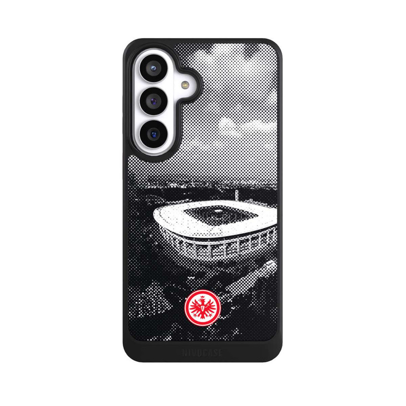 Galaxy S26+ NIVOcore SGE Stadion Schwarz Weiß