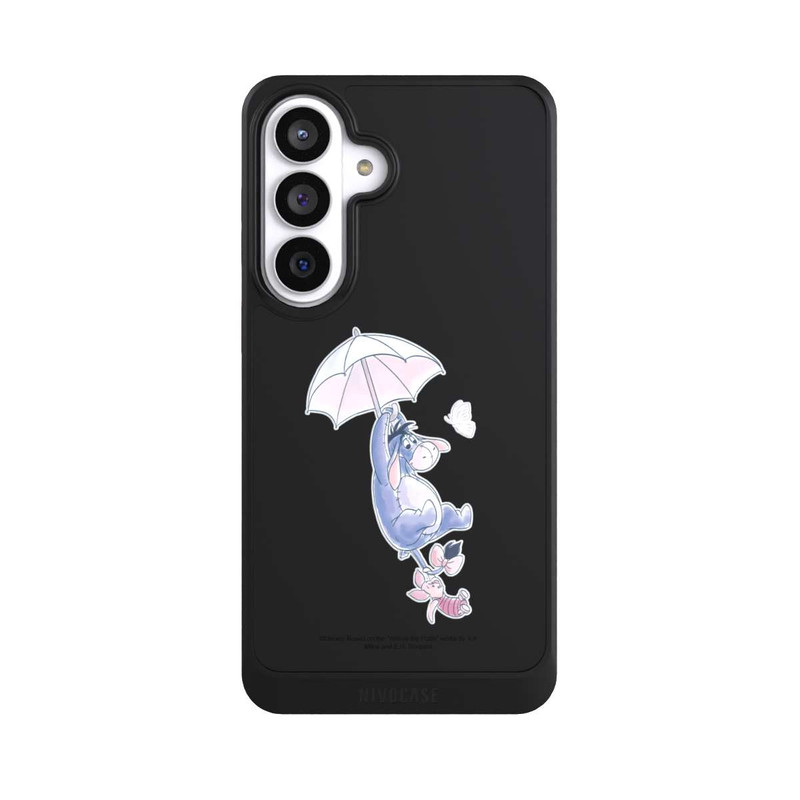 Galaxy S26+ NIVOcore Winnie Pooh Eeyeore Find Happiness Transparent