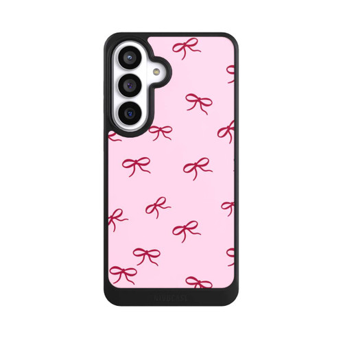 Samsung Galaxy S26+ NIVOcore Schleifen Pattern Rot Pink