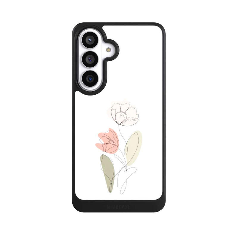 Galaxy S26+ NIVOcore Blume Line Art Beige