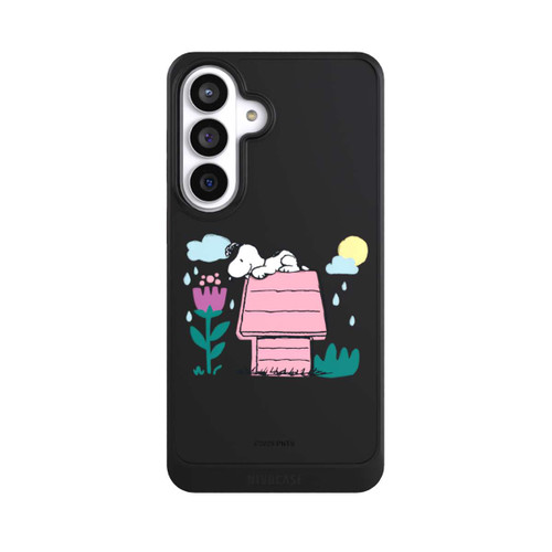 Samsung Galaxy S26+ NIVOcore Snoopy Hundehütte Spring transparent