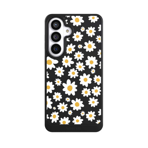 Samsung Galaxy S26+ NIVOcore Daisy Flower Seamless Pattern Transparent