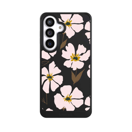 Samsung Galaxy S26+ NIVOcore Simple Pastell Flowers Rose Transparent