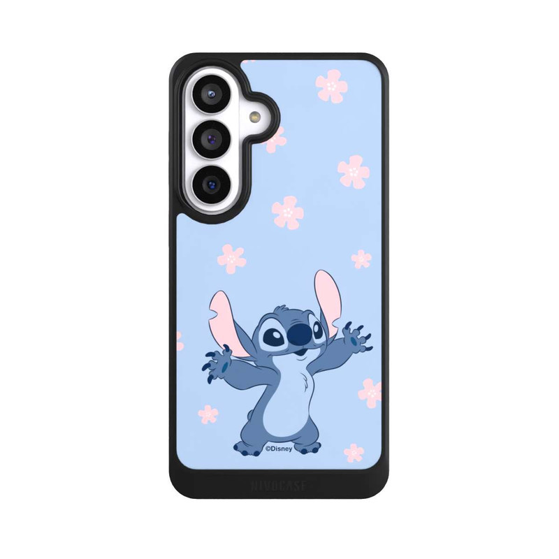 Galaxy S26+ NIVOcore Stitch Pastel Flowers Blue