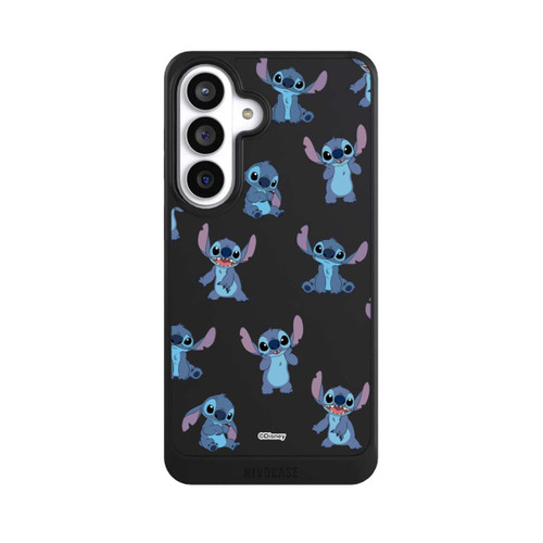 Samsung Galaxy S26+ NIVOcore Stitch Faces Pattern Transparent