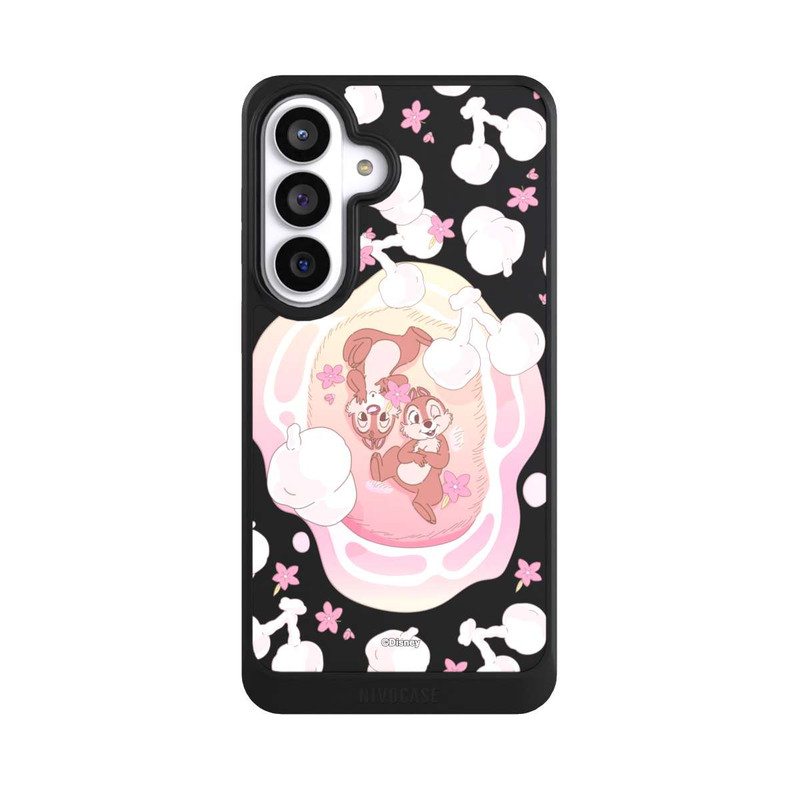 Galaxy S26+ NIVOcore Chip and Dale Pink Transparent