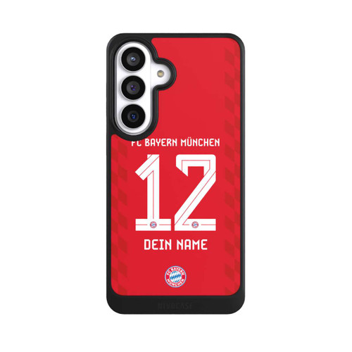 Samsung Galaxy S26+ NIVOcore FC Bayern München Trikot Personalisierbar 25-26