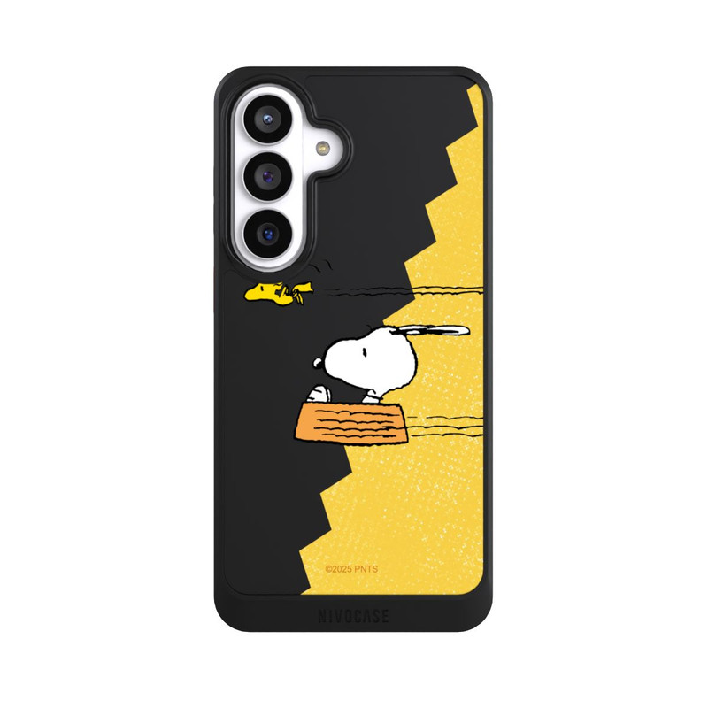 Galaxy S26+ NIVOcore Peanuts-Snoopy und Woodstock Transparent