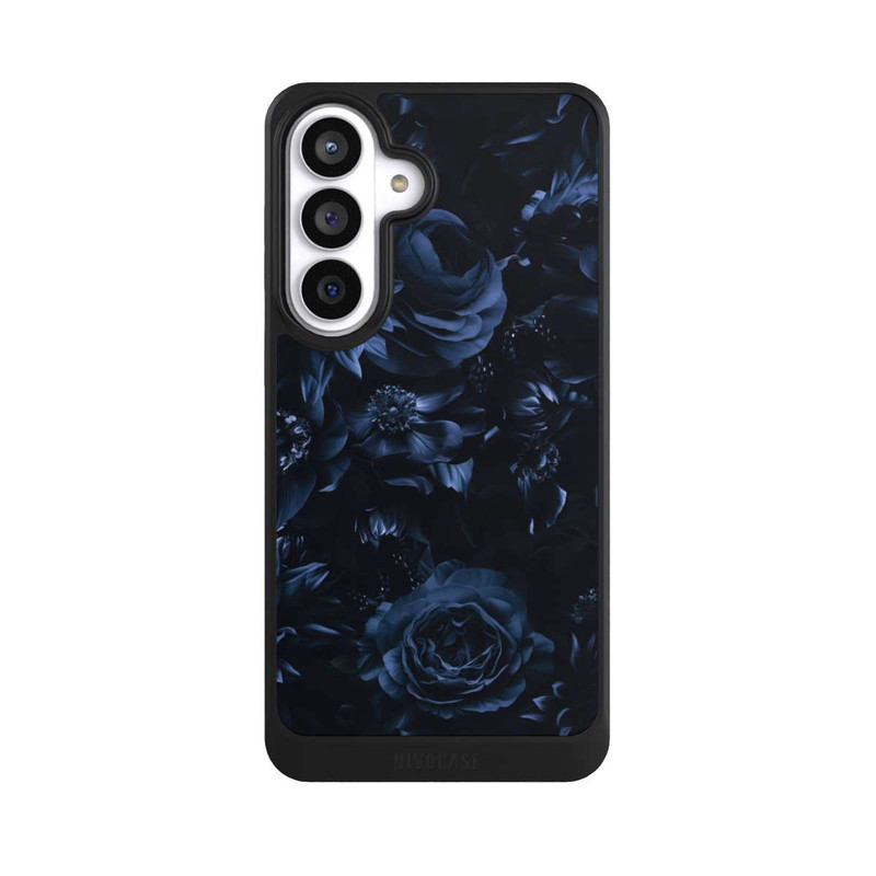 Galaxy S26+ NIVOcore Shadow Flowers Blue