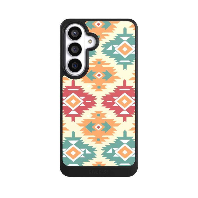 Galaxy S26+ NIVOcore Modern Tribal Boho Aztec Geometric Design 1