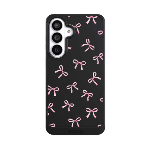 Samsung Galaxy S26+ NIVOcore Pink Bows transparent with AI