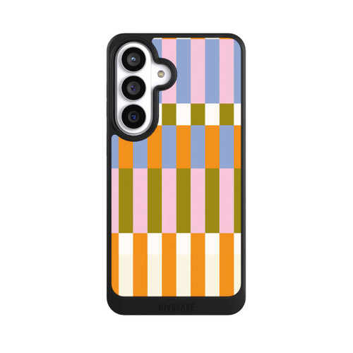 Samsung Galaxy S26+ NIVOcore Thème à Carreaux Colorés et Audacieux