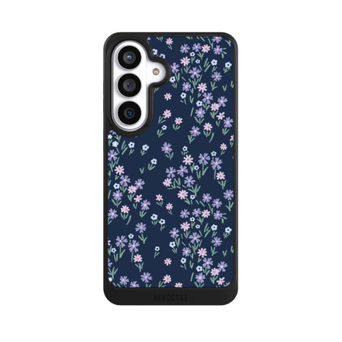 Samsung Galaxy S26+ NIVOcore Thème Floral Bleu Foncé