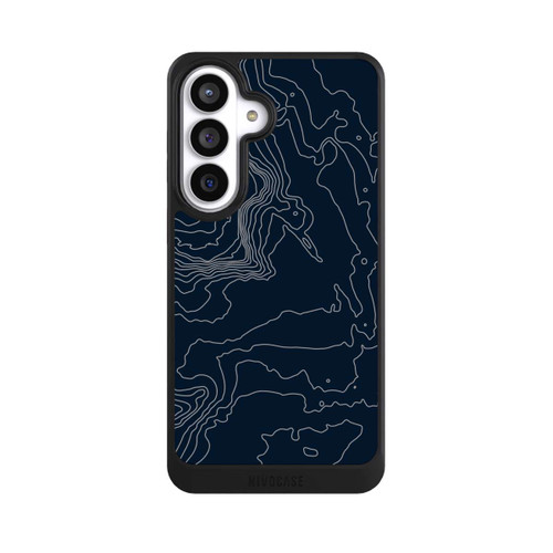 Samsung Galaxy S26+ NIVOcore Lignes de Contour de Montagne Sombres