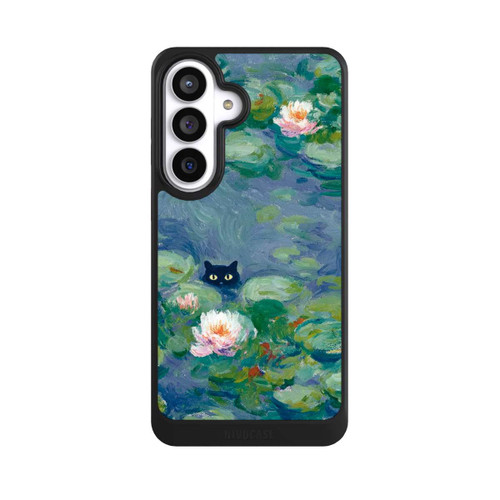 Samsung Galaxy S26+ NIVOcore Katze im Teich Monet Gemälde Impressionismus