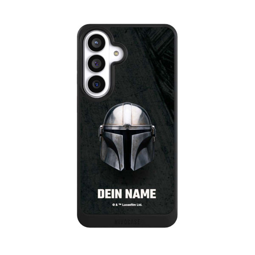 Samsung Galaxy S26+ NIVOcore Star Wars Mandalorian Black Helmet Personalisierbar