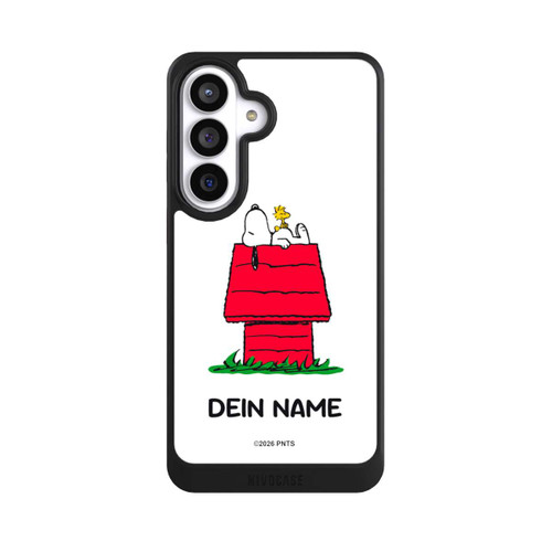 Samsung Galaxy S26+ NIVOcore Snoopy and Woodstock Classic Personalisierbar