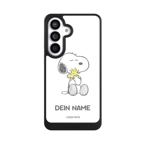 Samsung Galaxy S26+ NIVOcore Snoopy And Woodstock Cuddling Personalisierbar