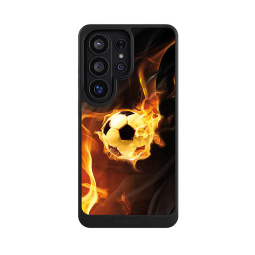 Samsung Galaxy S26 Ultra NIVOcore Fußball in Flammen
