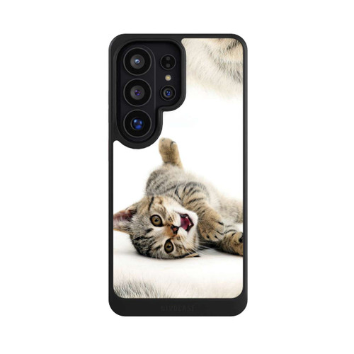 Samsung Galaxy S26 Ultra NIVOcore Cat Rolling around