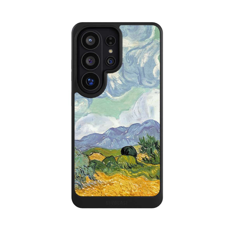 Galaxy S26 Ultra NIVOcore Weizenfeld mit Zypressen