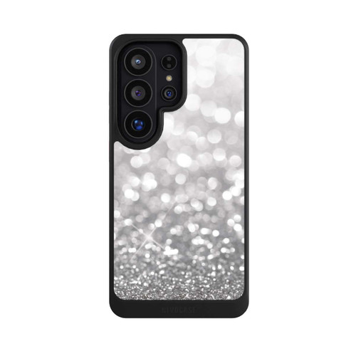 Samsung Galaxy S26 Ultra NIVOcore Pluie de Paillettes Argentées Look