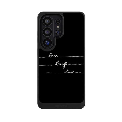 Samsung Galaxy S26 Ultra NIVOcore Love Laugh Live weiß/schwarz