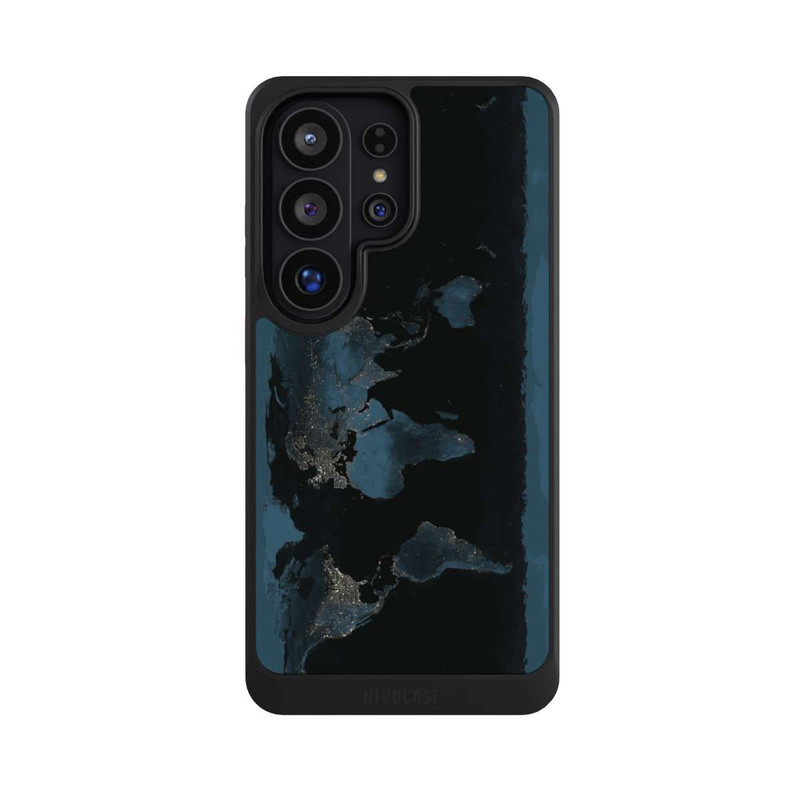 Galaxy S26 Ultra NIVOcore Nachtlichter Weltkarte
