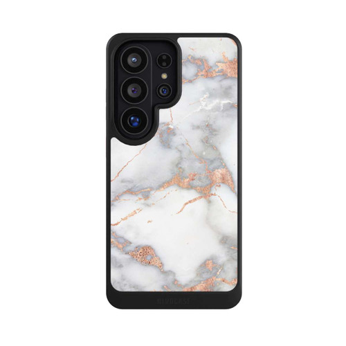 Samsung Galaxy S26 Ultra NIVOcore Weißer und goldener Marmorlook