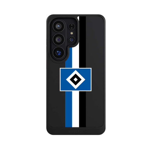 Samsung Galaxy S26 Ultra NIVOcore HSV Streifen - Blau-Weiß-Schwarz - ohne Hintergrund