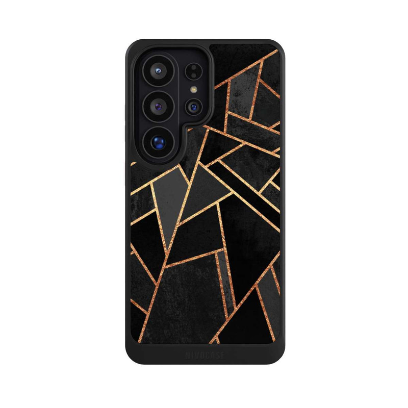 Galaxy S26 Ultra NIVOcore Schwarze Nacht Gold Druck
