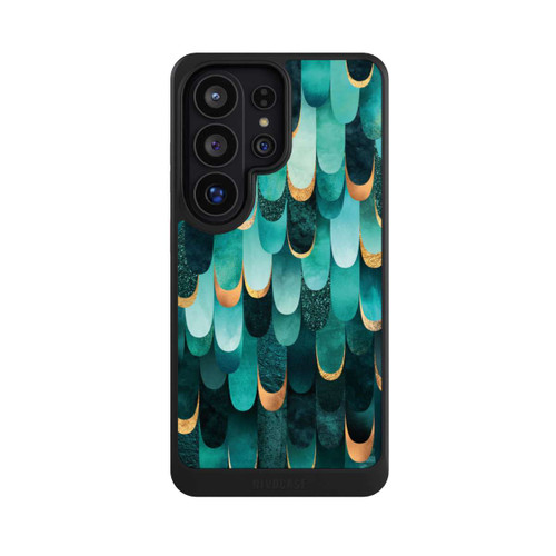 Samsung Galaxy S26 Ultra NIVOcore Gefiedert Türkis Golddruck