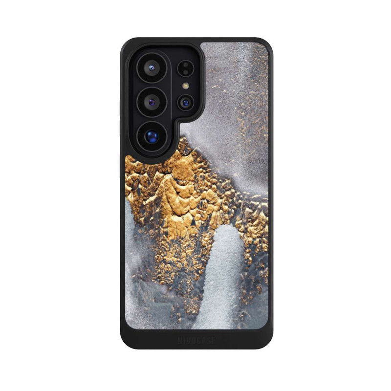 Galaxy S26 Ultra NIVOcore Beton-Gold-Glitzerlook