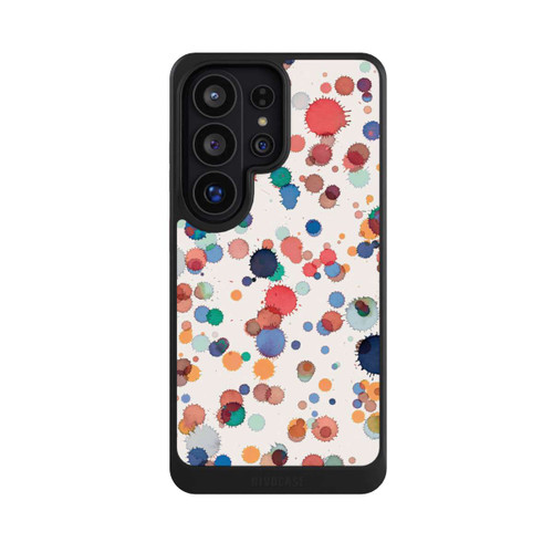Samsung Galaxy S26 Ultra NIVOcore Tropfen Aquarell Textur Blau Gelb