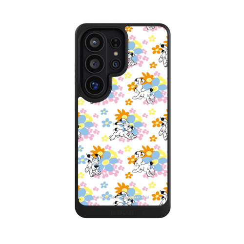 Samsung Galaxy S26 Ultra NIVOcore Idéfix sur fleurs colorées