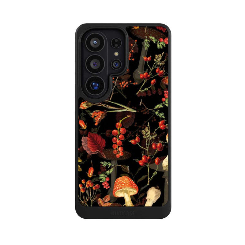 Galaxy S26 Ultra NIVOcore Mushroom Pattern Black