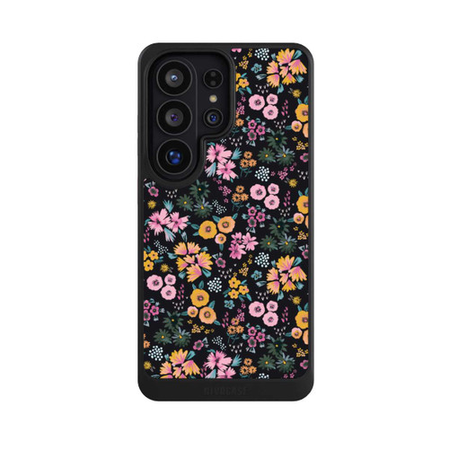 Samsung Galaxy S26 Ultra NIVOcore Kleine bunte Blumen Schwarz 2