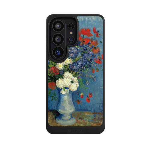Samsung Galaxy S26 Ultra NIVOcore Stillleben Vase mit Kornblumen und Mohnblumen von Vincent Van Gogh