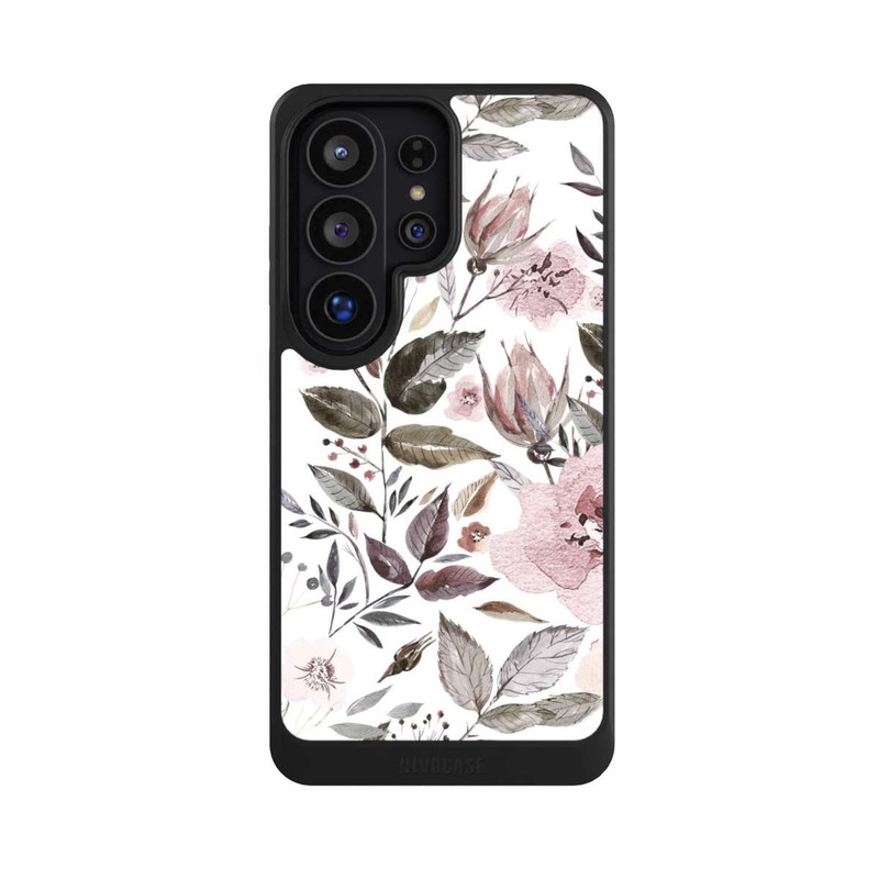 Galaxy S26 Ultra NIVOcore Aquarell braune Rosenblüten