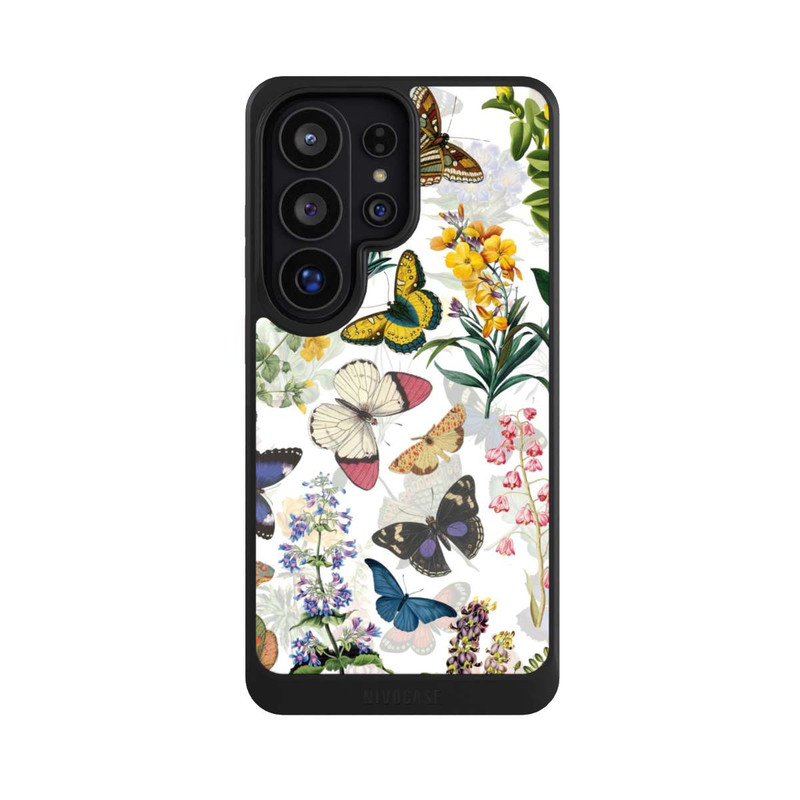 Galaxy S26 Ultra NIVOcore Feldblumen und Schmetterlinge