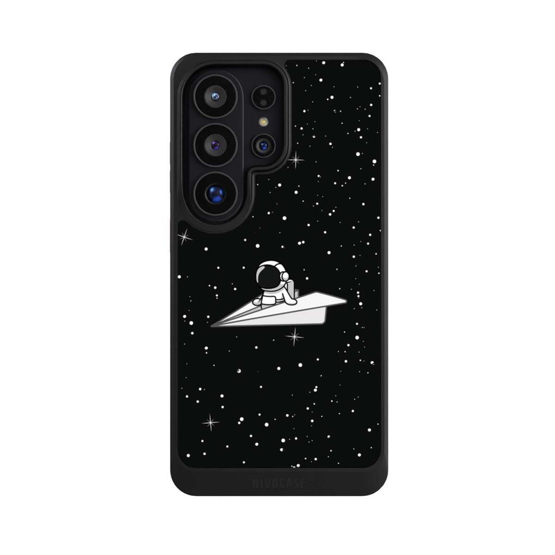 Galaxy S26 Ultra NIVOcore Astronaut Paper Plane Comic