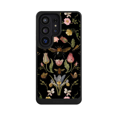 Samsung Galaxy S26 Ultra NIVOcore Wildblumen und Biene Schwarz
