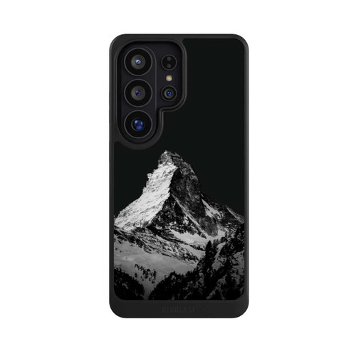 Samsung Galaxy S26 Ultra NIVOcore Snow Capped Mountains Grayscale