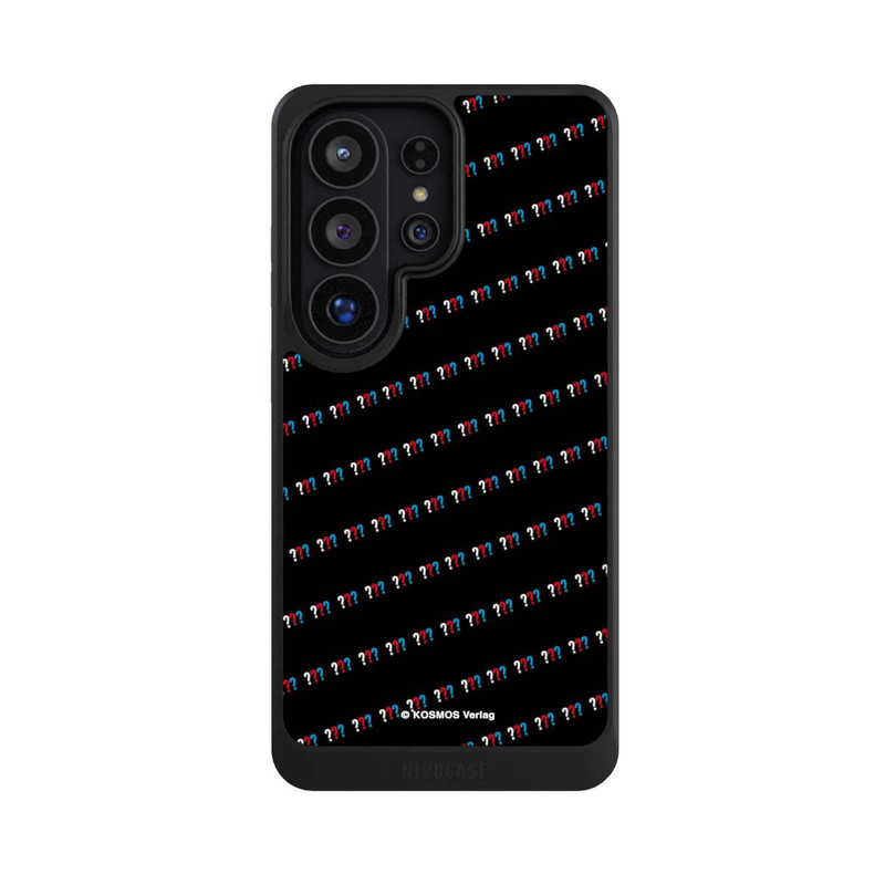 Galaxy S26 Ultra NIVOcore Drei Fragezeichen Muster Schräg