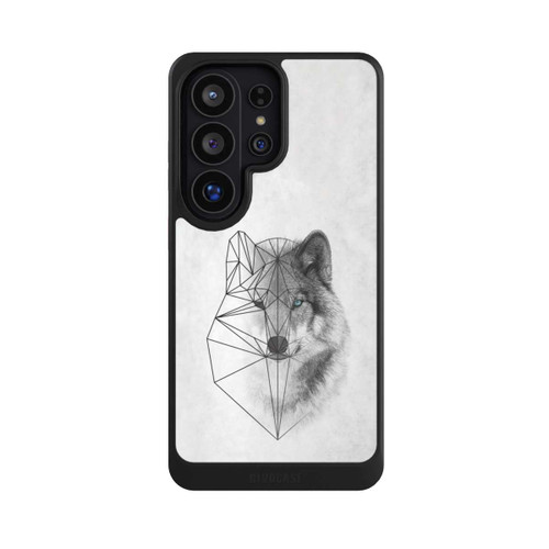 Samsung Galaxy S26 Ultra NIVOcore Polygonaler Wolf