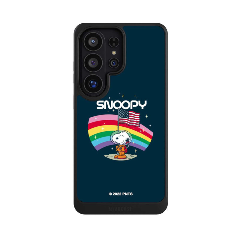 Galaxy S26 Ultra NIVOcore Snoopy Weltraumreisender Regenbogen