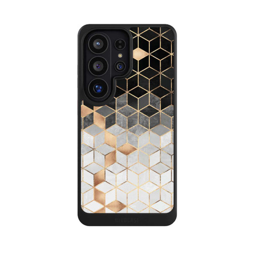 Samsung Galaxy S26 Ultra NIVOcore Würfel dunkel und gold