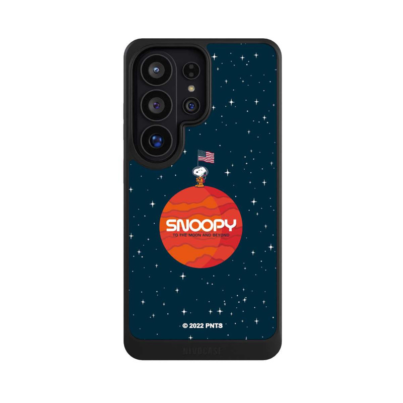 Galaxy S26 Ultra NIVOcore Snoopy Weltraumreisender Orange